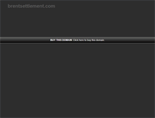 Tablet Screenshot of brentsettlement.com
